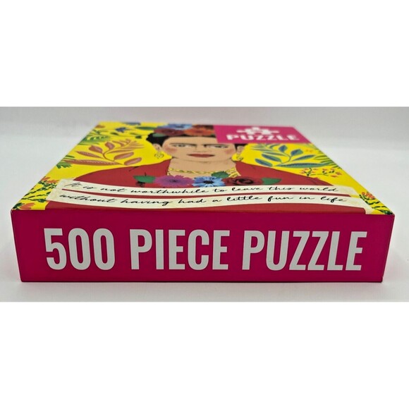 FRIDA KAHLO by Talking Tables 500 pc Jigsaw Puzzle & Poster New and Unopened - Picture 6 of 9